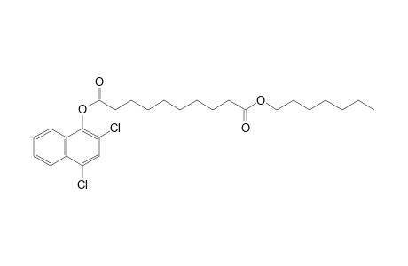 Sebacic acid, 2,4-dichloronaphth-1-yl heptyl ester