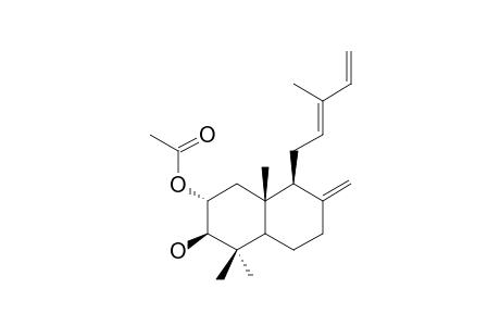2-ACETOXY-3-HYDROXY-LABDA-8(17),12(E),14-TRIENE