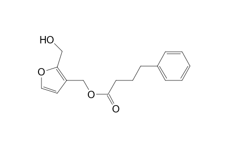 2-(Hydroxymethyl)-3-[(4'-phenylbutanoyl)oxymethyl]-furan
