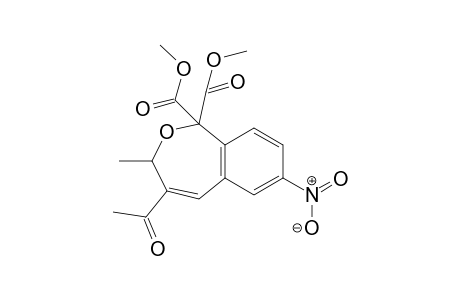 Dimethyl 4-Acetyl-3-methyl-7-nitro-2-benzoxepine-1,1(3H)-dicarboxylate