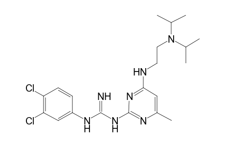 N-(3,4-Dichlorophenyl)-N'-(4-([2-(diisopropylamino)ethyl]amino)-6-methyl-2-pyrimidinyl)guanidine