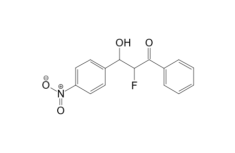 2-Fluoro-3-hydroxy-3-(4-nitrophenyl)-1-phenylpropan-1-one