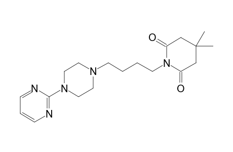 4,4-Dimethyl-1-(4-(4-(pyrimidin-2-yl)piperazin-1-yl)butyl)piperidine-2,6-dione