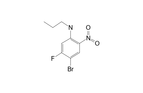 4-Bromo-5-fluoro-2-nitro-N-propylaniline