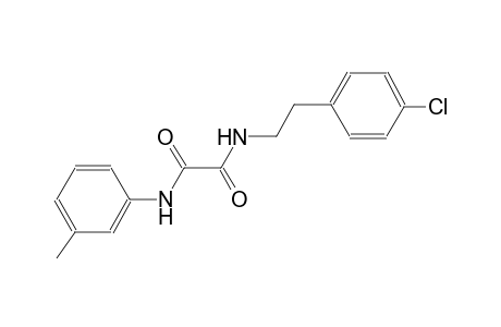 N-[2-(4-chlorophenyl)ethyl]-N'-(3-methylphenyl)ethanediamide