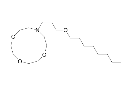10-[3-(octyloxy)propyl]-1,4,7-trioxa-10-azacyclododecane