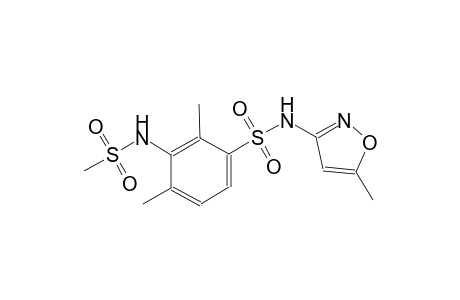 benzenesulfonamide, 2,4-dimethyl-N-(5-methyl-3-isoxazolyl)-3-[(methylsulfonyl)amino]-