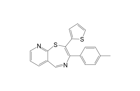 3-(4-Methylphenyl)-2-thiophen-2-yl-pyrido[3,2-f][1,4]thiazepine