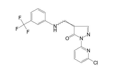 1-(6-CHLORO-2-PYRIDYL)-4-[(alpha,alpha,alpha-TRIFLUORO-m-TOLUIDINO)METHYLENE]-2-PYRAZOLIN-5-ONE