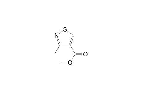 4-isothiazolecarboxylic acid, 3-methyl-, methyl ester