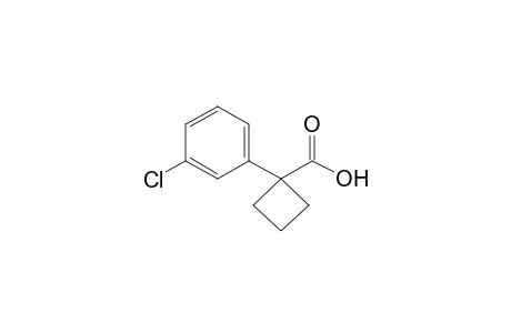 1-(3-Chlorophenyl)cyclobutanecarboxylic acid