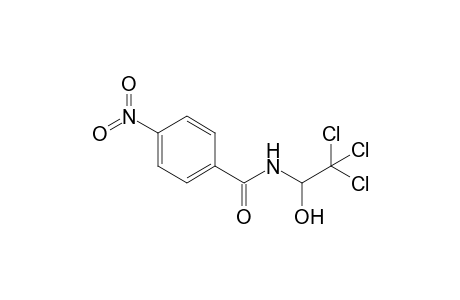 4-Nitro-N-(2,2,2-trichloro-1-hydroxy-ethyl)benzamide