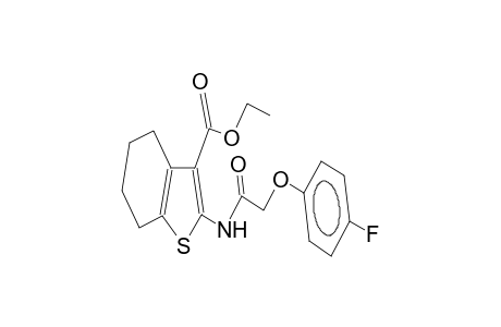 N-(3-ethoxycarbonyl-4,5-tetramethyleno-2-thienyl)-2-(4-fluorophenoxy)acetamide