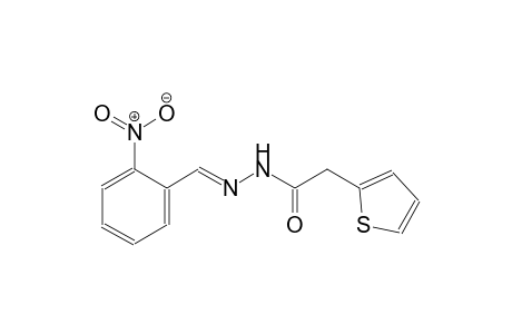 2-thiopheneacetic acid, 2-[(E)-(2-nitrophenyl)methylidene]hydrazide