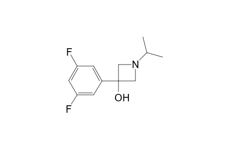 3-(3,5-difluorophenyl)-1-isopropylazetidin-3-ol