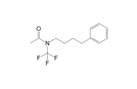 N-(4-Phenylbutyl)-N-(trifluoromethyl)acetamide