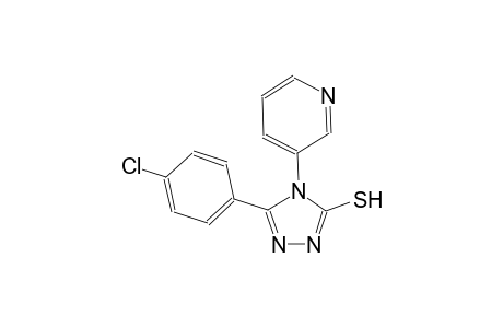 5-(4-Chlorophenyl)-4-(3-pyridinyl)-2,4-dihydro-3H-1,2,4-triazole-3-thione