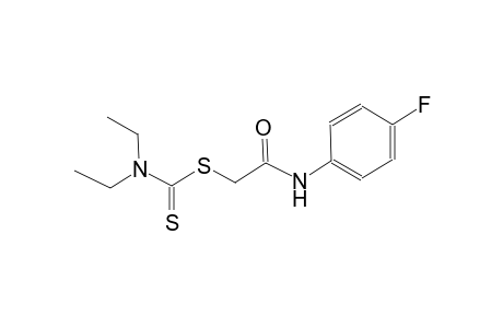 Diethyl-dithiocarbamic acid (4-fluoro-phenylcarbamoyl)-methyl ester