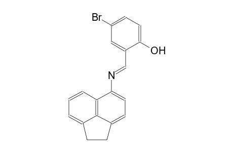 4-bromo-2-[(E)-(1,2-dihydro-5-acenaphthylenylimino)methyl]phenol