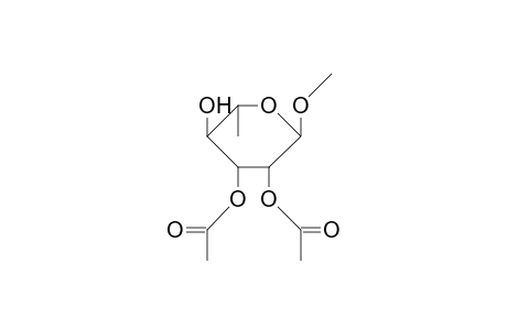 Methyl 2,3-di-O-acetyl.alpha.-L-rhamnopyranoside