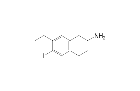 2-(4-Iodo-2,5-dimethoxyphenyl)ethylamine formyl artifact