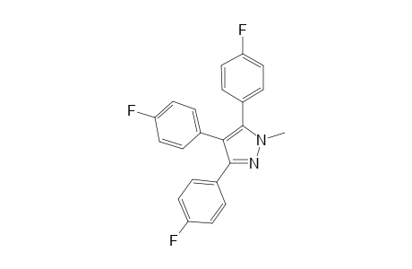 3,4,5-Tris(4-fluorophenyl)-1-methyl-1H-pyrazole