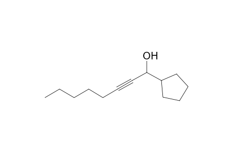 1-Cyclopentyloct-2-yn-1-ol