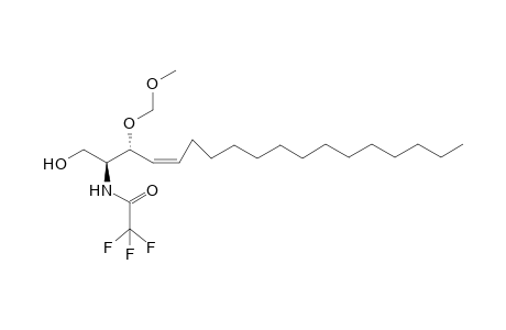3-(Methoxymethoxy)-2-[N-(trifluoroacetamido)]octadec-4(Zz)-en-1-ol isomer [4Z-D-erytho-C18-sphingosine dec.]