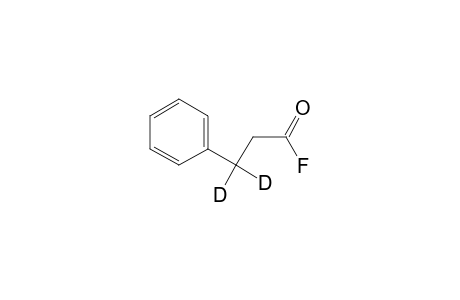 3-Phenylpropionyl fluoride-3,3-D2