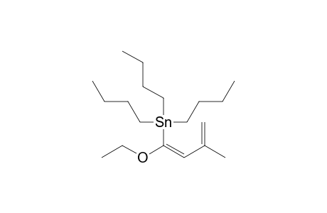 (Z)-1-(Tri-n-butylstannyl)-1-ethoxy-3-methylbuta-1,3-diene