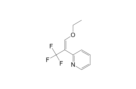 (E)-1-Ethoxy-3,3,3-trifluoro-2-(pyridyl)propene