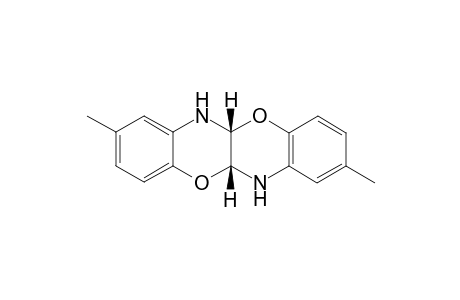 cis-5a,6,11a,12-Tetrahydro-2,8-dimethyl-[1,4]benzazino[3,2-b][1,4]benzoxazine