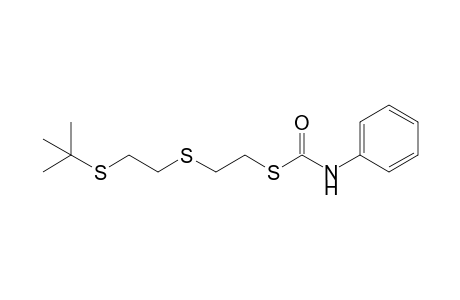 2-{[2-(tert-butylthio)ethyl]thio}ethanethiol, thiocarbanilate