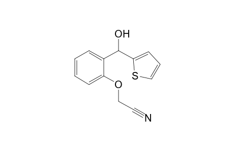 2-{2-[Hydroxy(thiophen-2-yl)methyl]phenoxy}acetonitrile