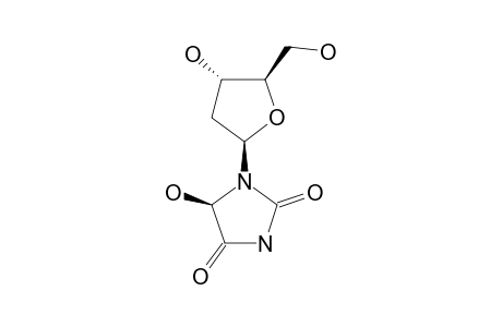 5R-DIASTEREOMER_OF_N-(2-DEOXY-BETA-D-ERPTHRO-PENTOFURANOSYL)-5-HYDROXYHYDANTOIN