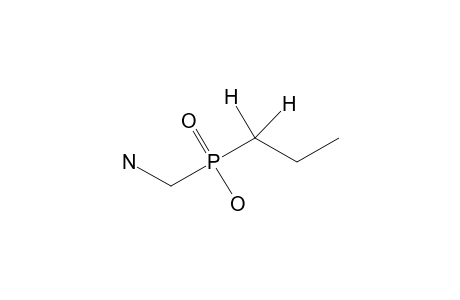 PROPYL-(AMINO-[2H2]-METHYL)-PHOSPHINIC-ACID