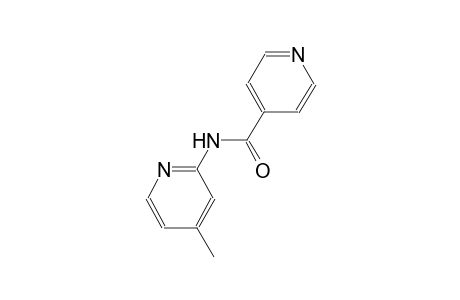 N-(4-methyl-2-pyridinyl)isonicotinamide