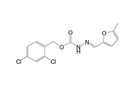 2,4-dichlorobenzyl (2E)-2-[(5-methyl-2-furyl)methylene]hydrazinecarboxylate