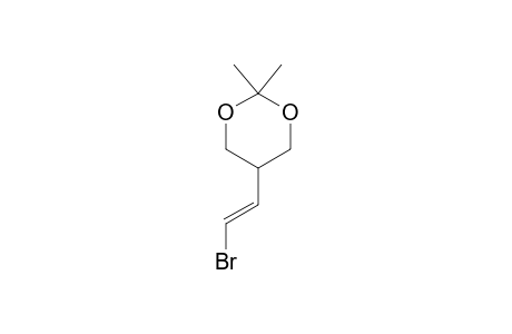 2,2-Dimethyl-5-(2-bromo-1-ethenyl)-1,3-dioxane