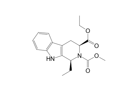 O3-ethyl O2-methyl (1S,3S)-1-ethyl-1,3,4,9-tetrahydropyrido[3,4-b]indole-2,3-dicarboxylate