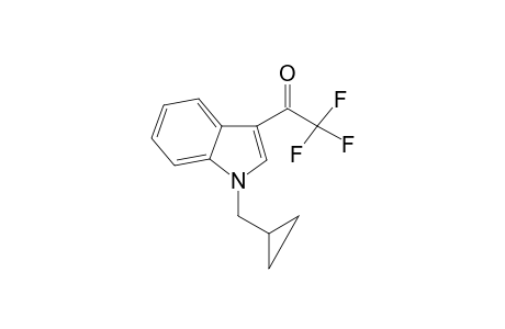 1-[1-(Cyclopropylmethyl)-1H-indol-3-yl]-2,2,2-trifluoroethanone