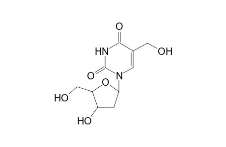 1-(4-hydroxy-5-methylol-tetrahydrofuran-2-yl)-5-methylol-pyrimidine-2,4-quinone