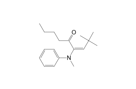 3-Nonen-5-one, 2,2-dimethyl-4-(methylphenylamino)-