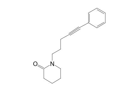 1-(5'-PHENYLPENT-4'-YNYL)-PIPERIDIN-2-ONE