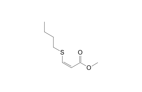 (Z)-2-Carbomethoxyethenyl Butyl Thioether