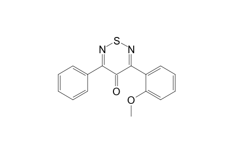 3-(2-Methoxyphenyl)-5-phenyl-4H-1,2,6-thiadiazin-4-one