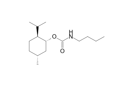 Butyl-carbamic acid (1R,2S,5R)-2-isopropyl-5-methyl-cyclohexyl ester