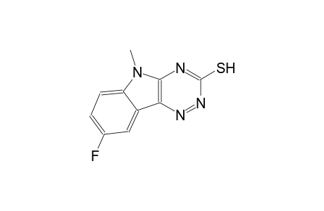 8-fluoro-5-methyl-5H-[1,2,4]triazino[5,6-b]indol-3-yl hydrosulfide