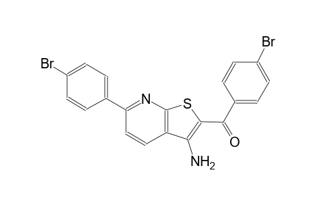 methanone, [3-amino-6-(4-bromophenyl)thieno[2,3-b]pyridin-2-yl](4-bromophenyl)-