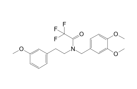 N-(3,4-dimethoxybenzyl)-2,2,2-trifluoro-N-(3-methoxyphenethyl)acetamide